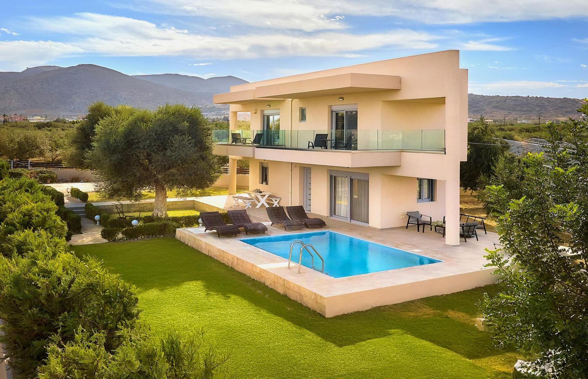 Villa Santa Barbara Hersonisos ヘルソニソス エクステリア 写真