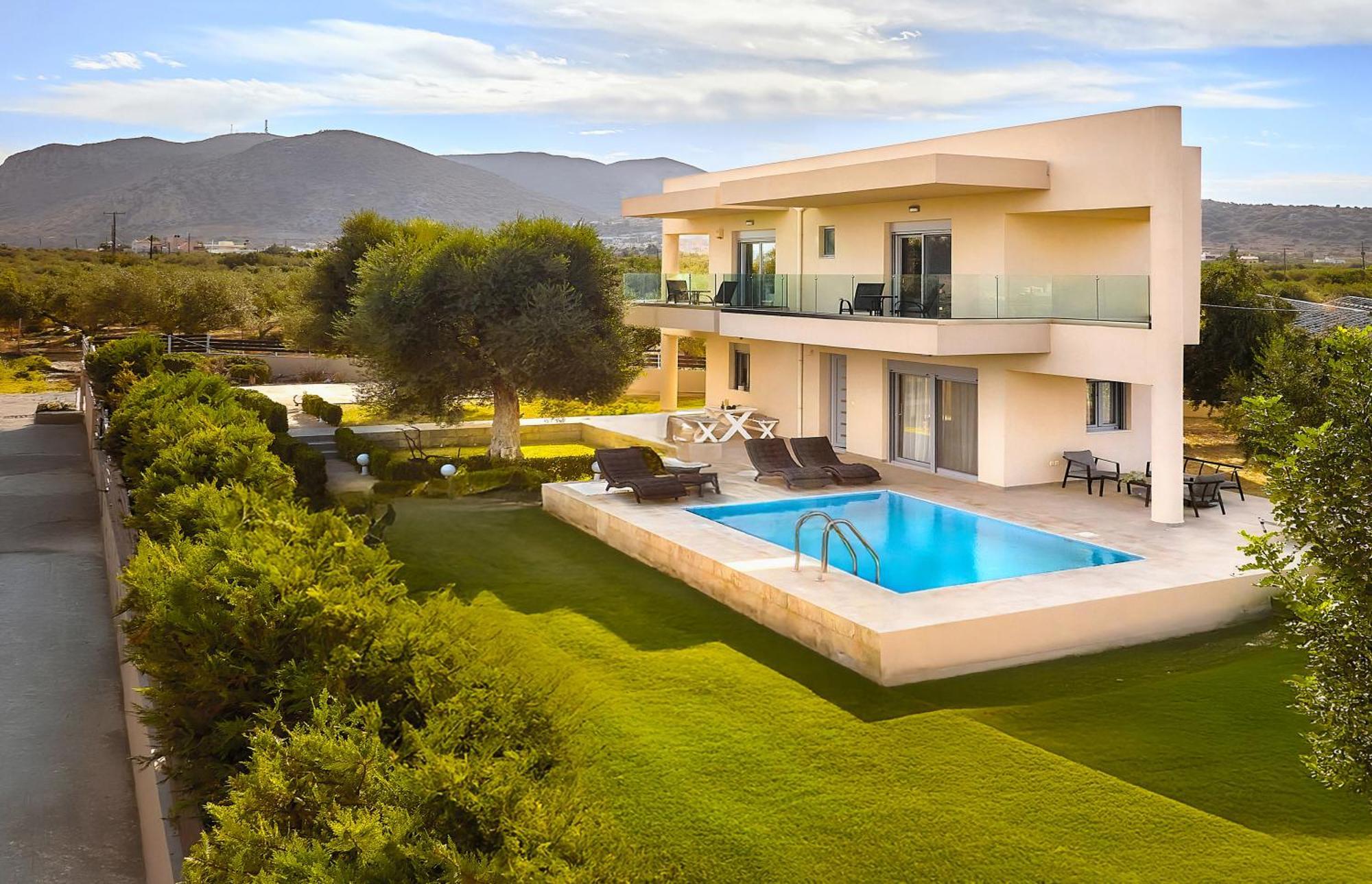 Villa Santa Barbara Hersonisos ヘルソニソス エクステリア 写真
